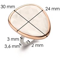 Anello Ti Sento Milano Donna in Argento Zirconia 12001WM-54-14 - 12001WM-54-14